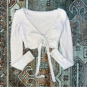 Skims COZY KNIT WRAP TOP